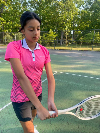 Women's Pink Polo