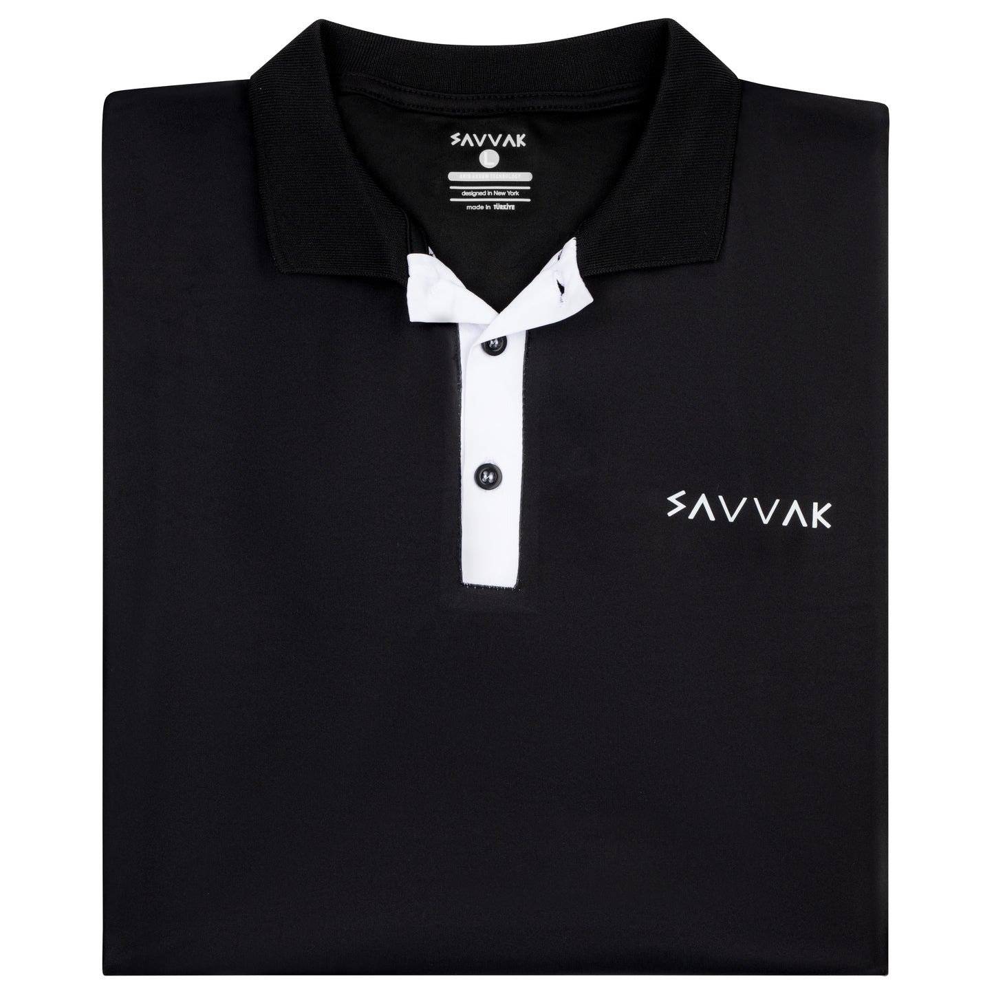 Men's Black Polo